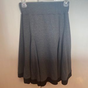 Gray and black skirt size small